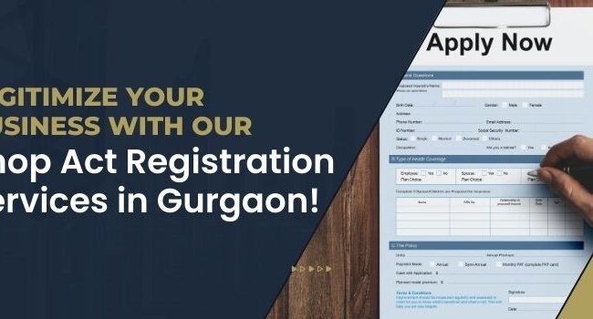 Shop Act Registration Services in Gurgaon
